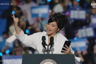 Cardi B Fires ‘Up’ Crowd at Kamala Harris Rally in Milwaukee