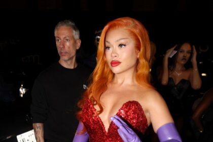 Cardi B, Latto and Chloe Bailey Rework Into Jessica Rabbit in Horny Pink Pump Sneakers for Halloween 2024