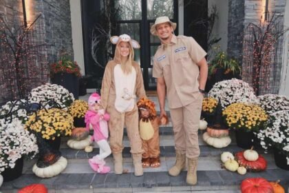 Patrick and Brittany Mahomes Reveal Zoo-Themed Costumes With Children for Halloween
